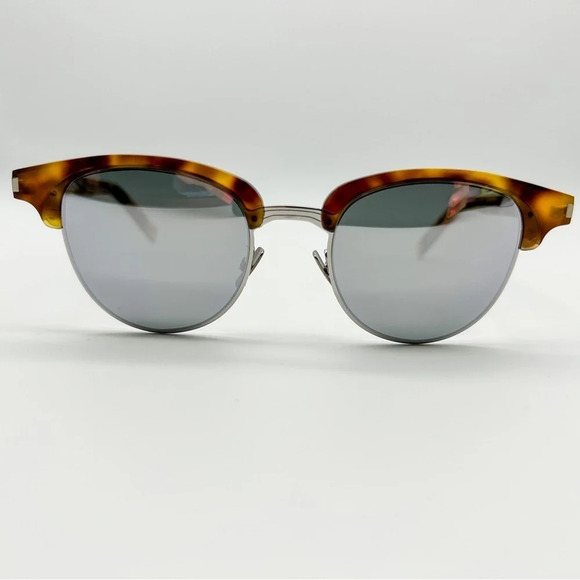 Authentic YVES SAINT LAURENT Tortoise Wayfarer Slim Sunglasses SL 160 new unused - Picture 5 of 11